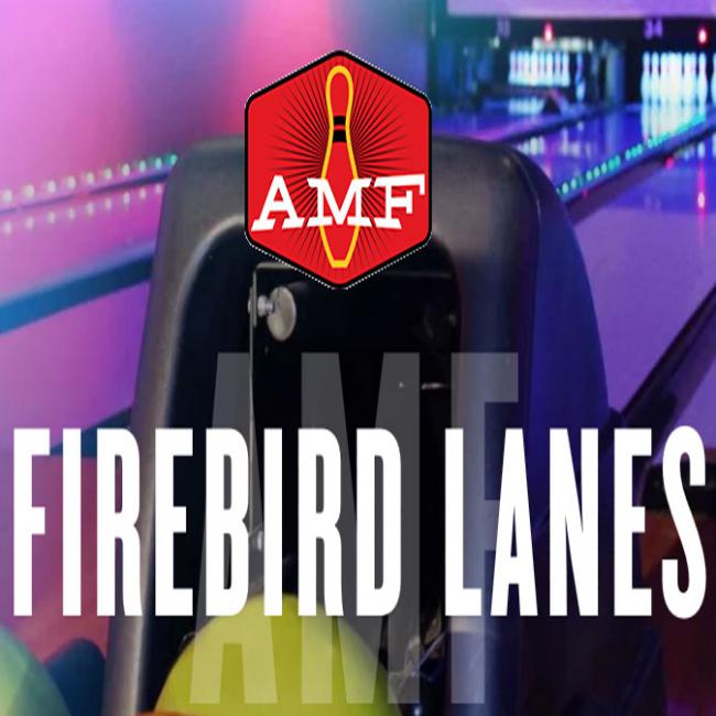 AMF Firebird Lanes FB Logo